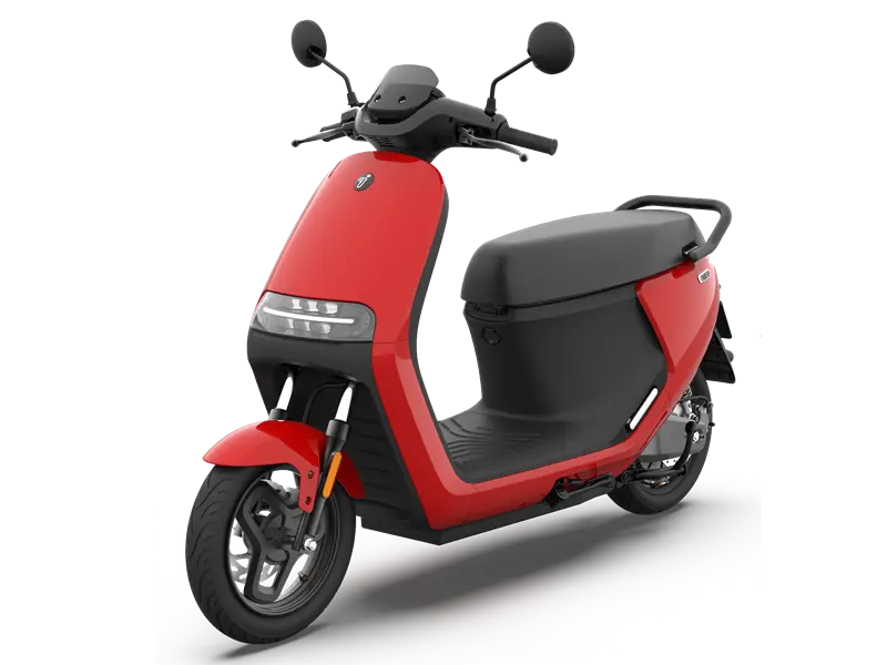 Electric moped scooter rental on Vágar Island, Faroe Islands